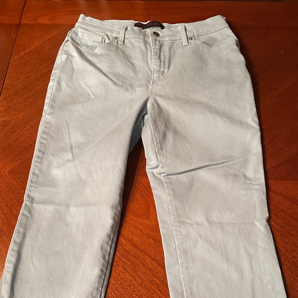 Gloria Vanderbilt Women's 5 Pocket Light Blue Jeans